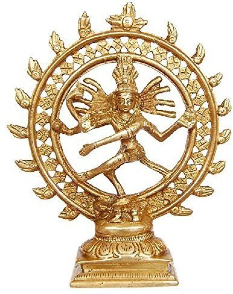 vrindavan shopi Astadhatu Made Natraj Idol/Shiv Tandav Mudra Brass ...