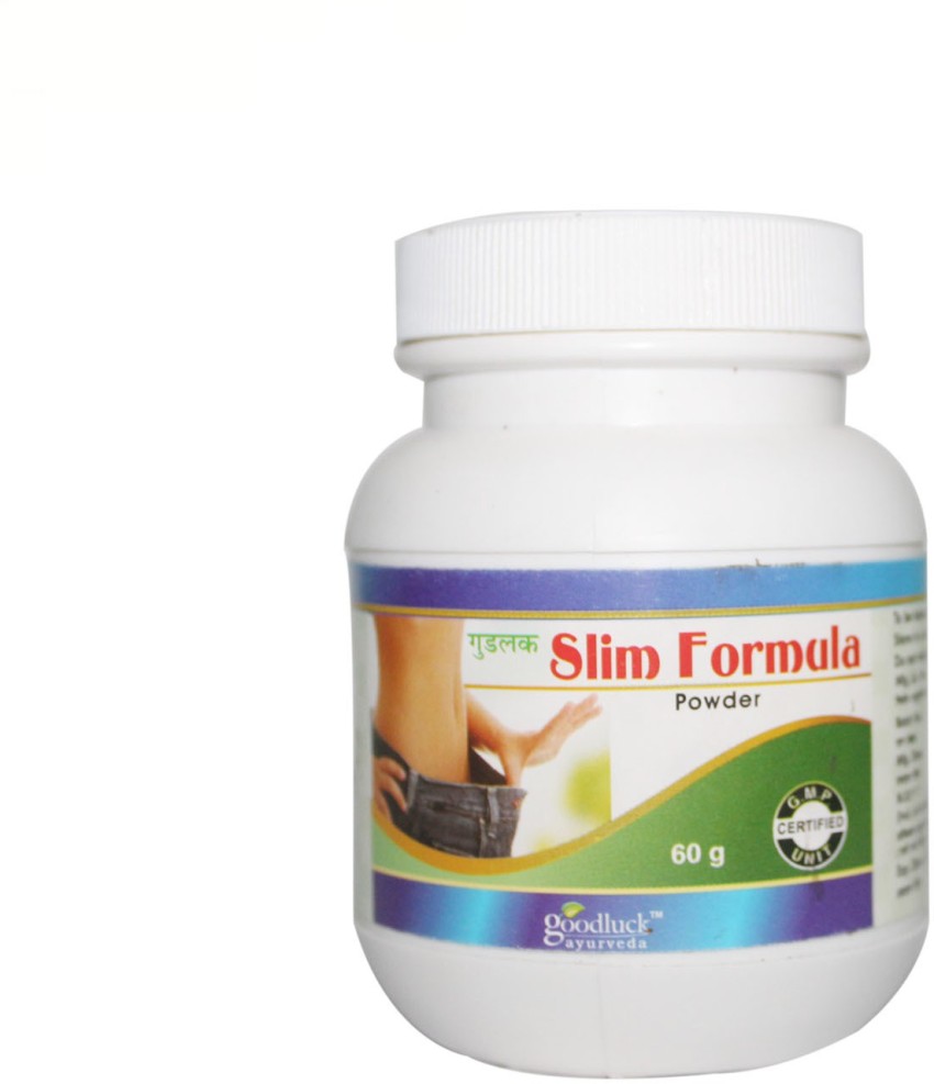 https://rukminim1.flixcart.com/image/850/1000/kebpqq80/ayurvedic/k/q/v/60-slim-formula-powder-packaging-60-g-goodluck-ayurveda-original-imafvf3qhefz6v3u.jpeg?q=90