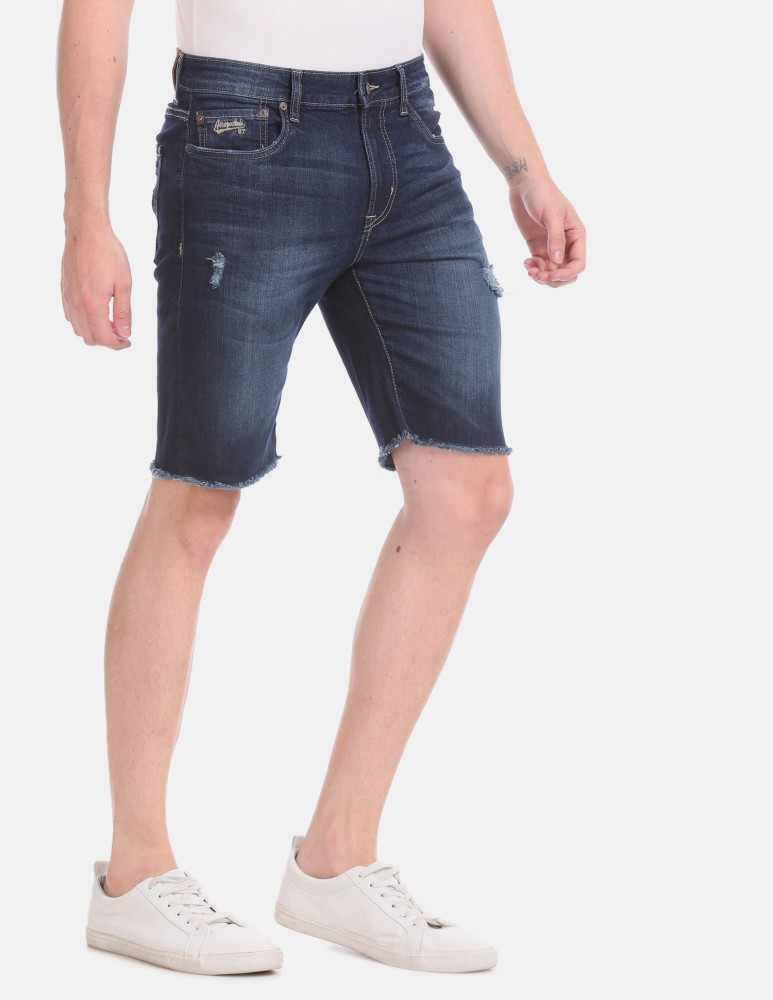 Buy AEROPOSTALE Men Khaki Flat Front Solid Casual Trousers at Amazonin