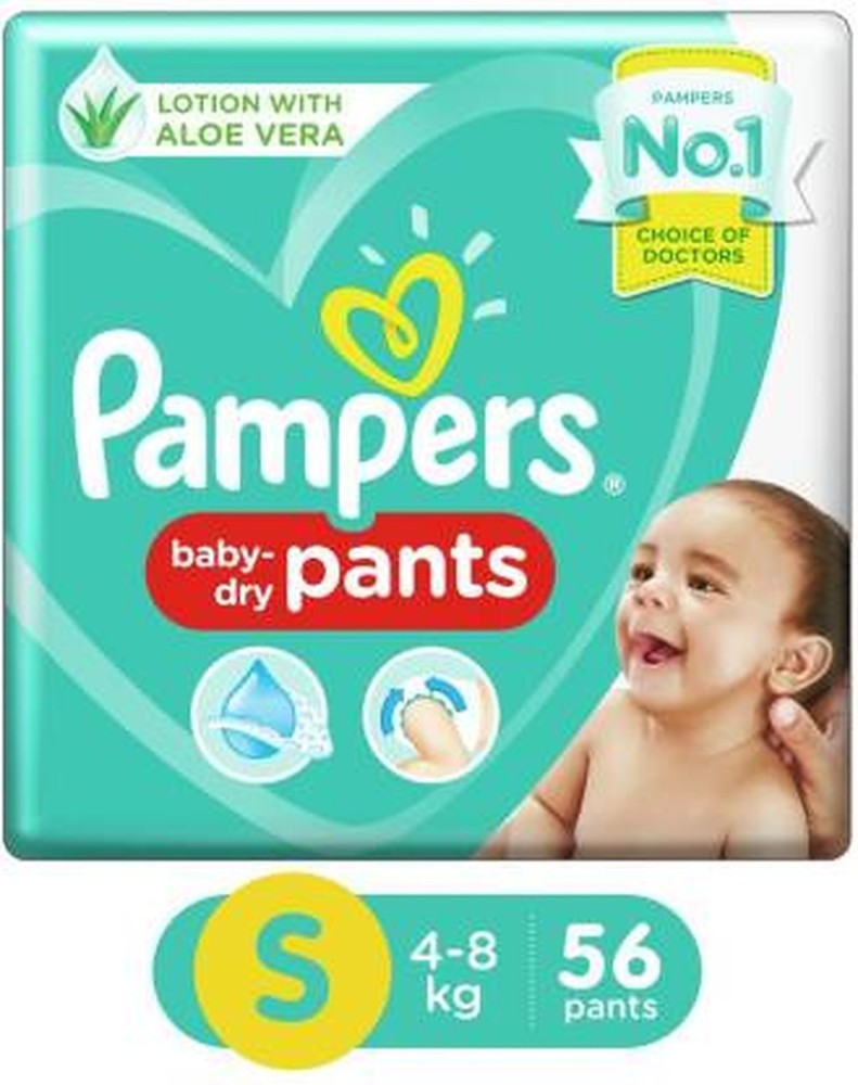 Buy Pampers Small Size Diapers Pants 86 count Online at Low Prices in  India  Amazonin