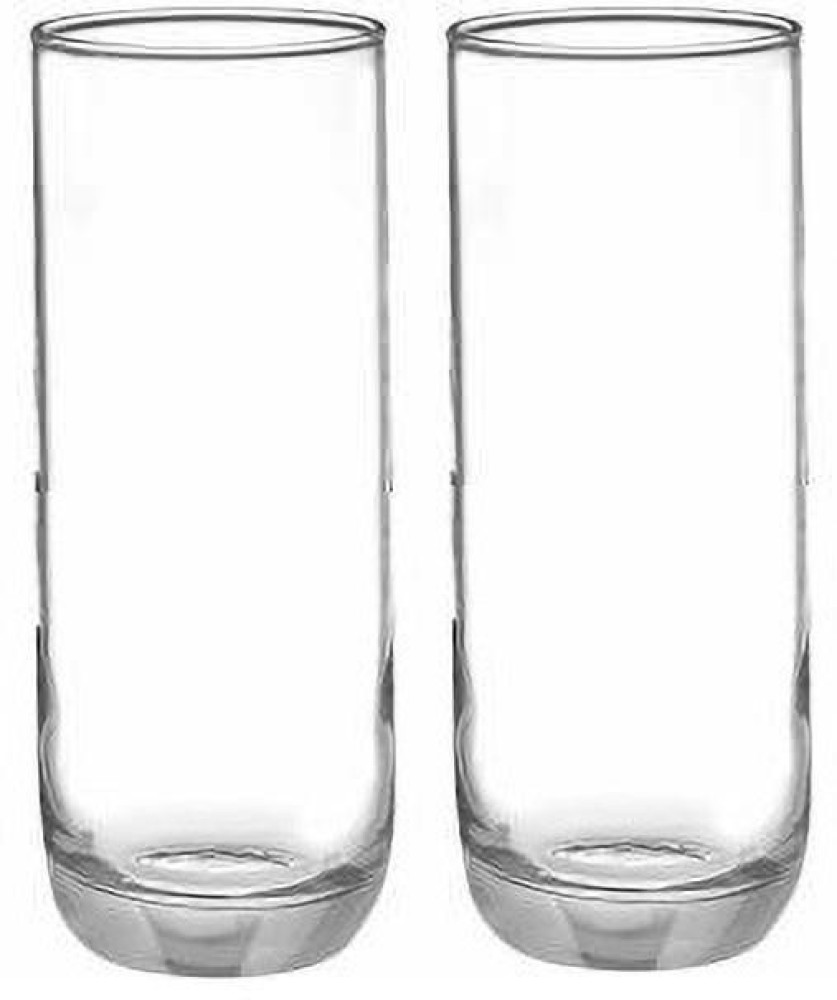 Clear Heavy Base Highball Glasses Tall Bar Glass - Drinking