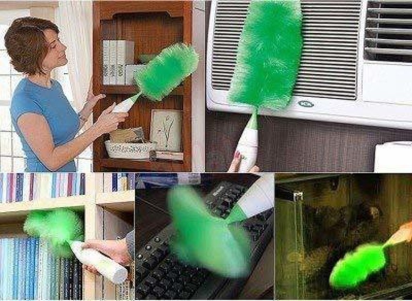 Hand-Held, Sward Go Dust Electric Feather Spin Motorized Cleaning Brush Set  Home