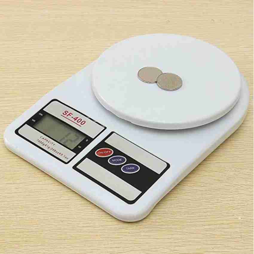 SF 400 Kitchen Scale Digital Kitchen Weighing Machine Multipurpose Electronic  Weight Scale with Backlit LCD Display