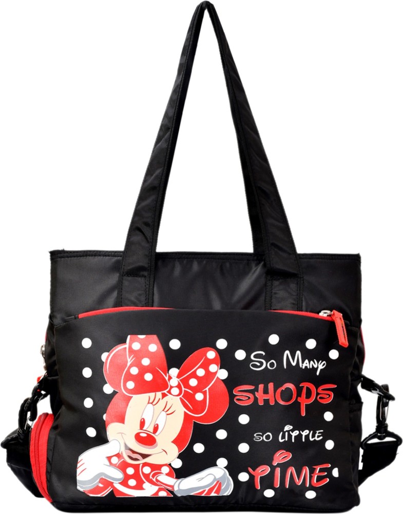 Printed Cotton Let s Travel in Style with classic Disney inspired Travel  Tote bags
