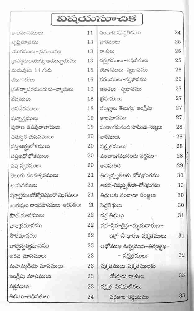 Muhurtha Vignana Chandrika - Telugu Astrology: Buy Muhurtha ...