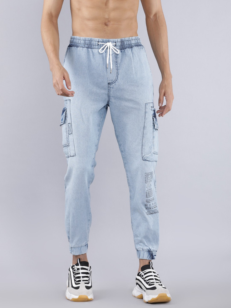 HIGHLANDER Jogger Fit Men Light Blue 