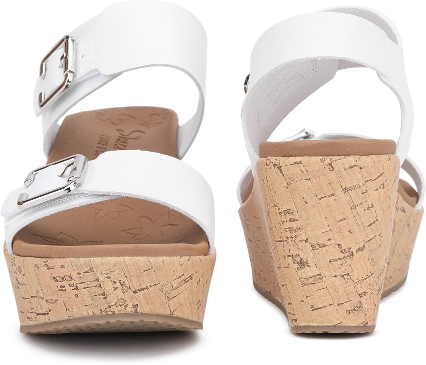 GNIST Multi Strap White Wedge  EURO 37 Buy GNIST Multi Strap White Wedge   EURO 37 Online at Best Price in India  Nykaa
