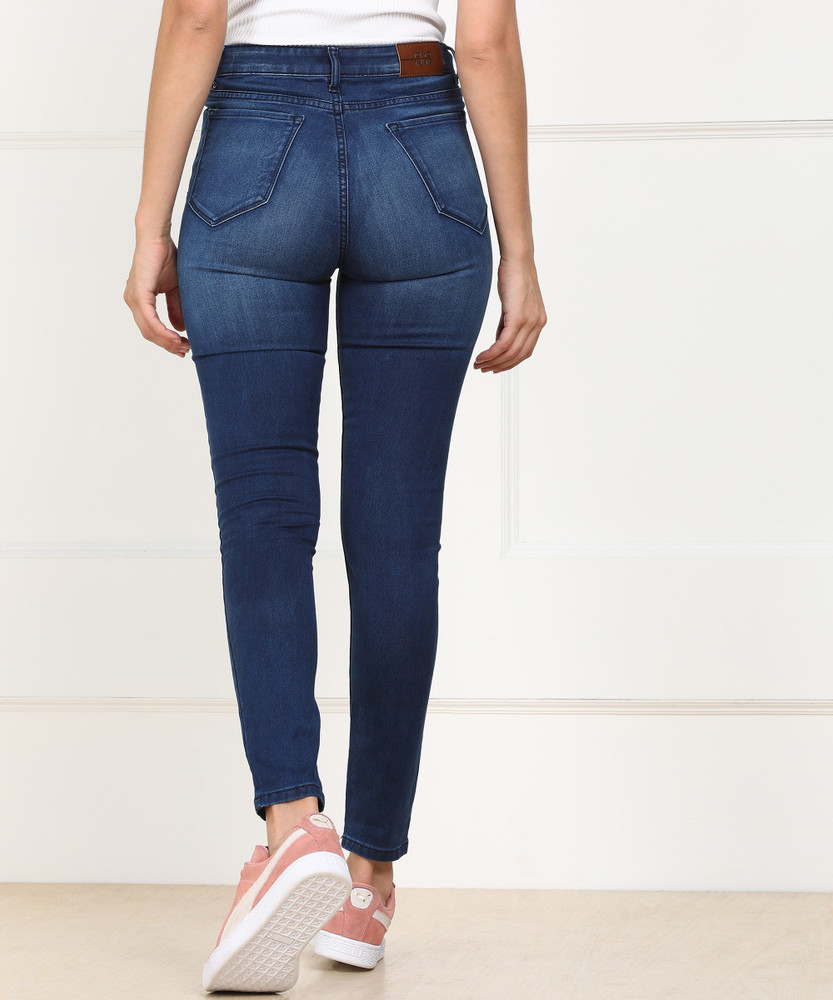 Tokyo Talkies Super Skinny Women Blue Jeans