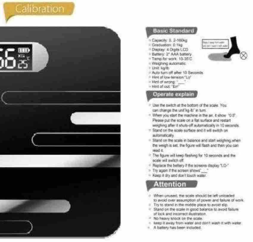 TENSWALL Digital Body Weight Scale Bathroom Scales with Health