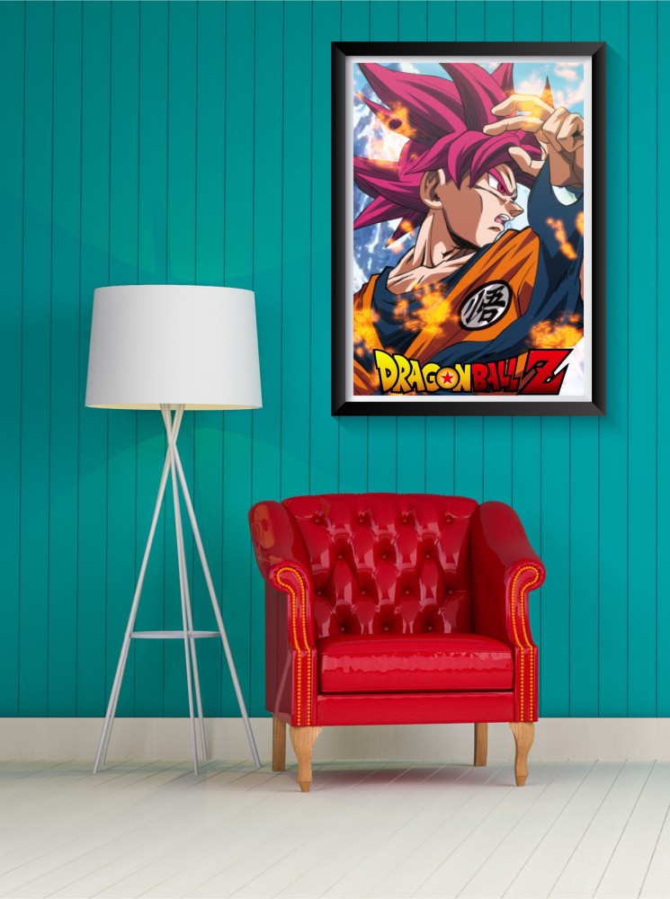 Wallpaper Anime Dragon Ball Poster Dorm Bedroom Living Room Colour