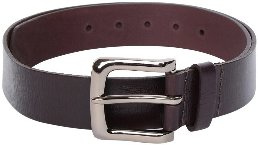 Allen Solly Men Casual Brown Genuine 