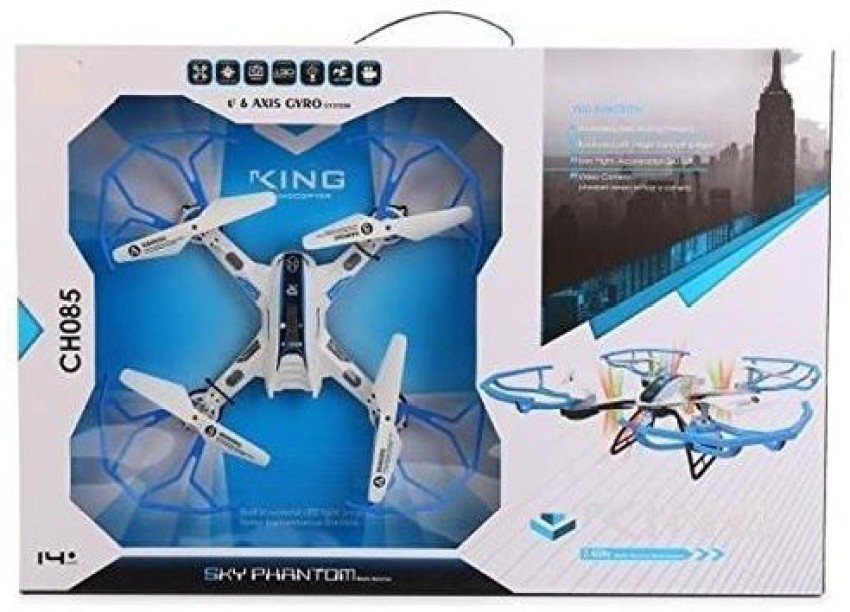 Desicart Sky Phantom Drone Quadcopter 6 Axis Gyro System-Rechargable-Without Camera - Sky Phantom King Drone Quadcopter 6 Axis System-Rechargable-Without Camera . Buy Drone toys in India. shop for products