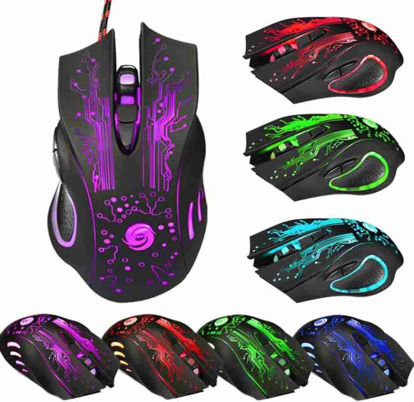 RPM Euro Games Gaming Mouse Wired Upto 3200 DPI, 6 Buttons