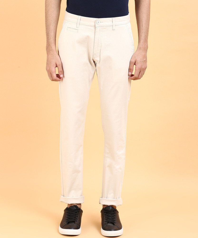FLYING MACHINE Slim Fit Men Beige 