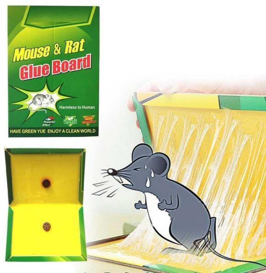 soniya enterprises Mouse & Rat Trap Sticky Glue Pad Set of 2 ( Size:  16.7cms x 24cm) Snap Trap Snap Trap Price in India - Buy soniya enterprises  Mouse & Rat Trap