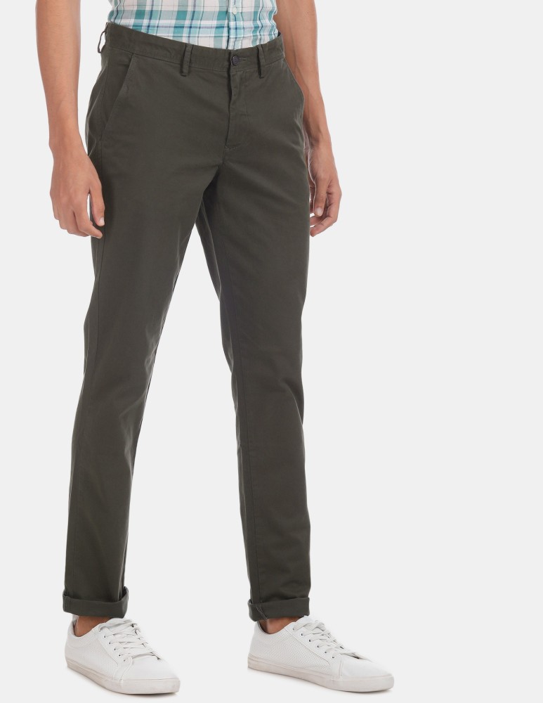 ARROW Regular Fit Men Khaki Trousers  Buy ARROW Regular Fit Men Khaki  Trousers Online at Best Prices in India  Shopsyin