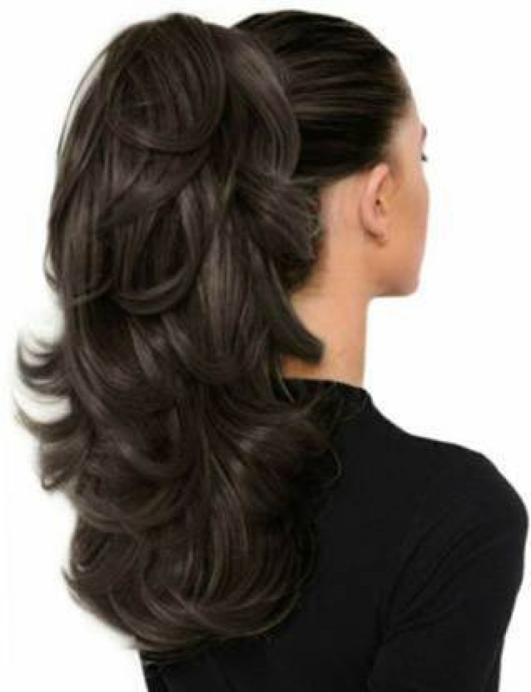 Glamorous multi step cut feather clutch hair extension black  Amazonin  Beauty