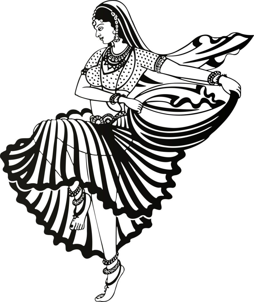 Vecteur Stock Western dance forms drawing in Warli Painting, Western dance  forms Warli art, illustration, vector, wallpaper. | Adobe Stock
