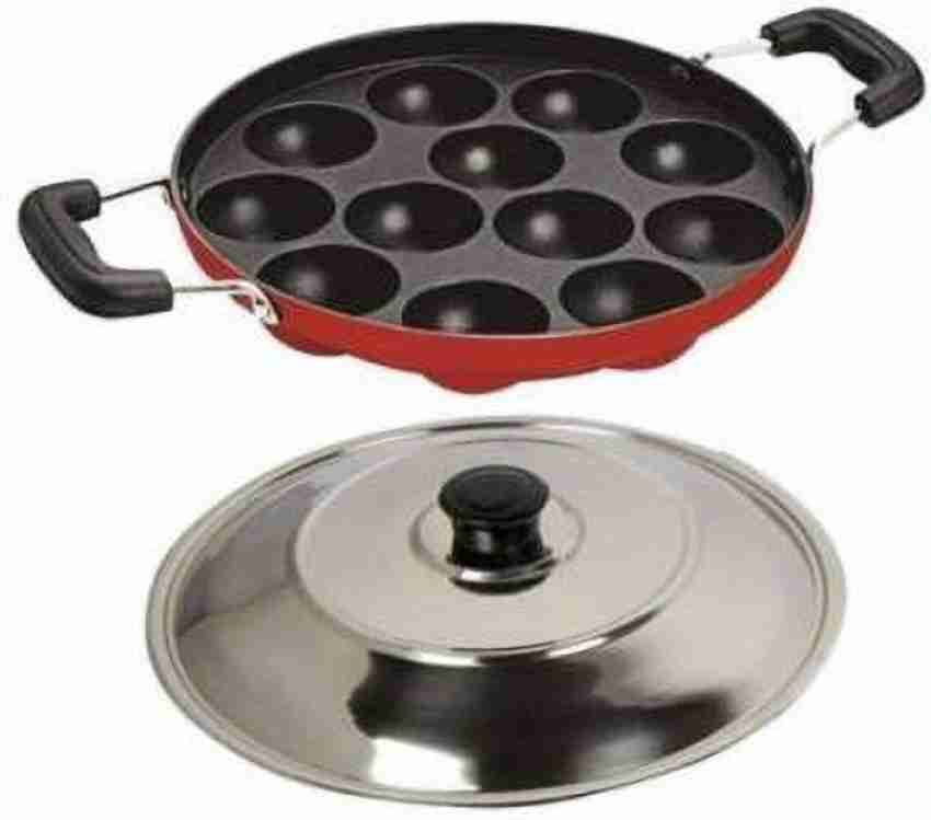 Airwin Premium kulipaniyaram pan nonstick/ appe/panniyaram kadai/Paniyaram/Appam  Pan/Appam Maker/appam kadai/idali