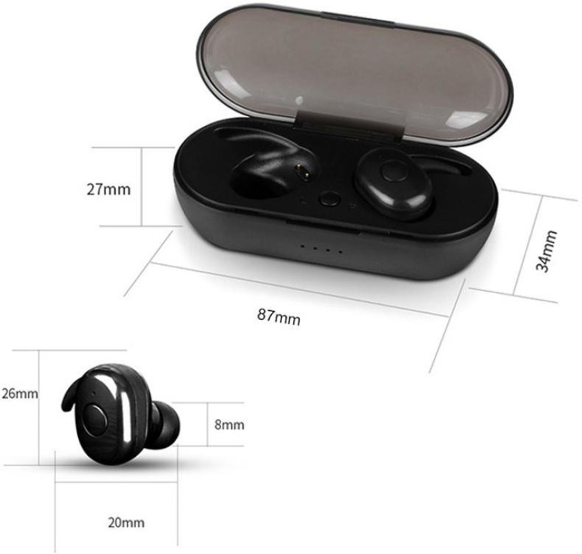 Attrrix DT 1 TWS Wireless Mini Smart BT 5.0 In Ear Headset With