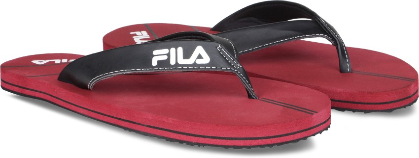 Buy Red Flip Flop & Slippers for Men by FILA Online | Ajio.com