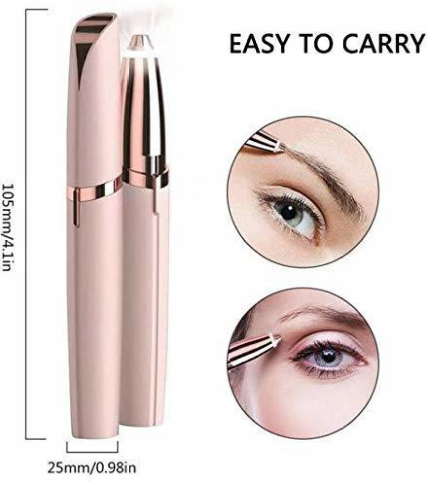 Flawless Brows Eyebrow Trimmer Facial Hair Remover For Womens Portable at  Rs 100piece  Health Care in Mumbai  ID 24216961073