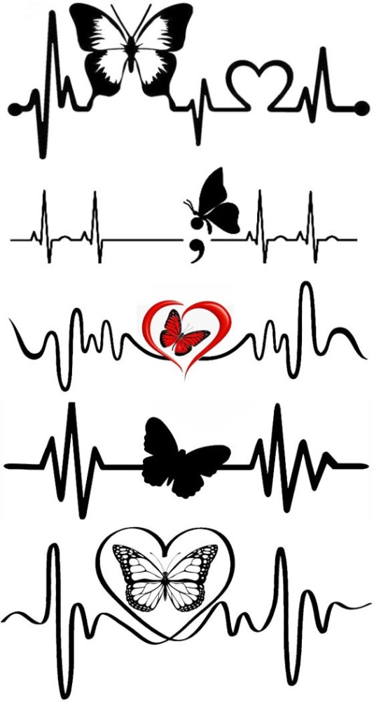 Heartbeat tattoo      Hs tattoo studio  Facebook