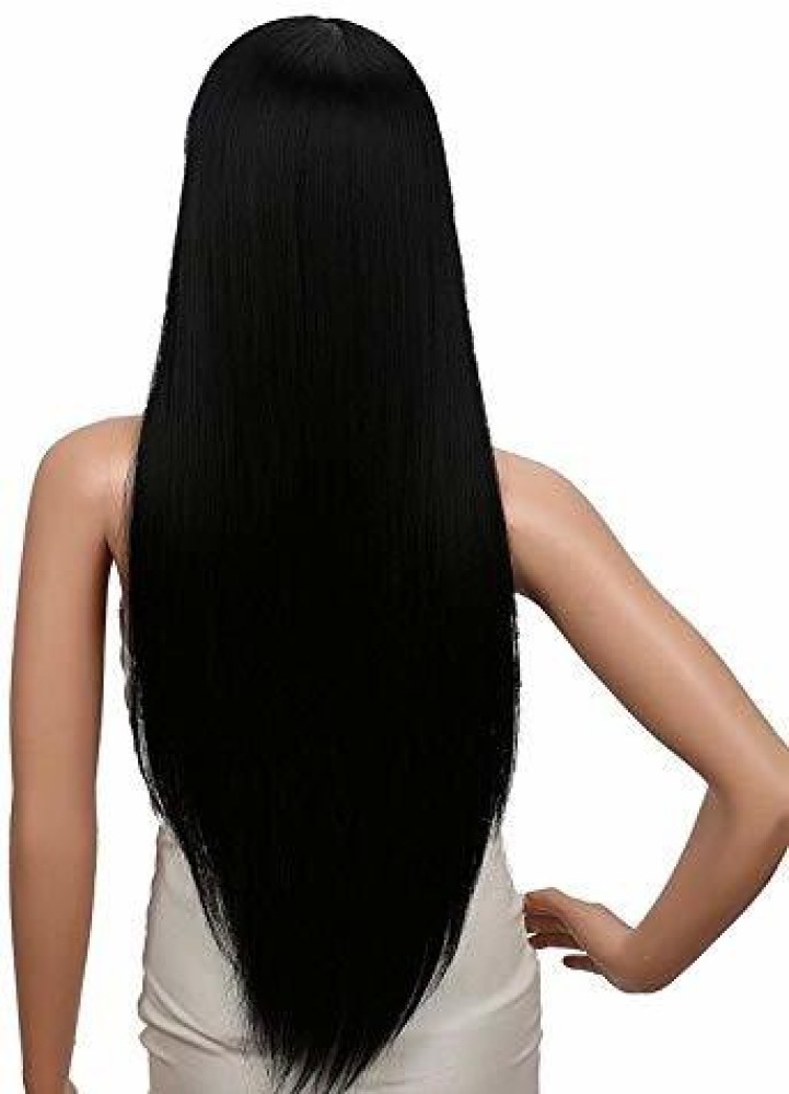 HEROSHIV INDIA Full Head Wigs Women Black Hair Extension Price in India   Buy HEROSHIV INDIA Full Head Wigs Women Black Hair Extension online at  Flipkartcom