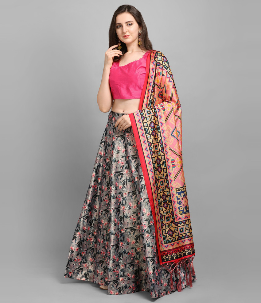Printed Lehenga Choli| Buy Printed Lehenga Online – Indian Rani