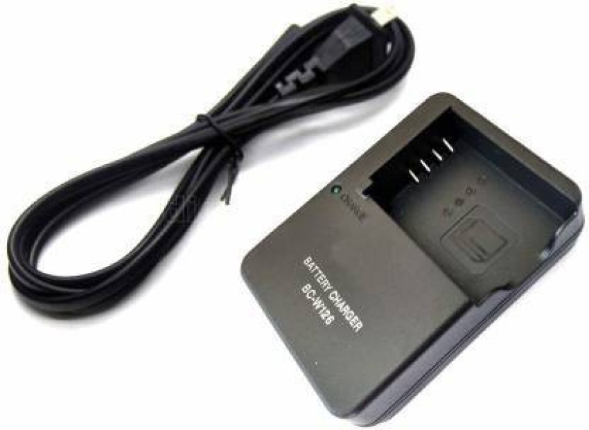 Foto Care BC-W126 Battery Charger for Fujifilm NP-W126 X-T1 E2 A1 M1 HS30  33 X-E1 XE2 XT1 XE1 X-E2 x-M1 XM Camera Battery Charger Foto Care 