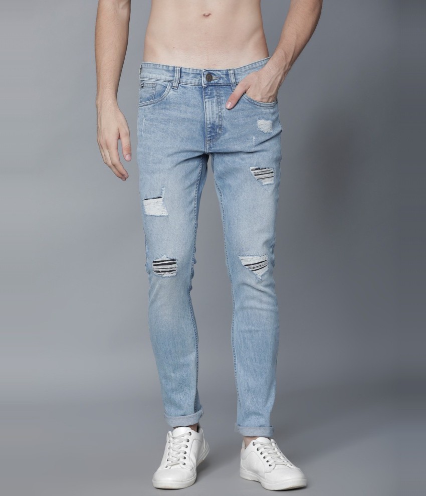 Men's Slim Fit Denim Pants Exclusive Design by Mario Morato | European -  Franky Fashion