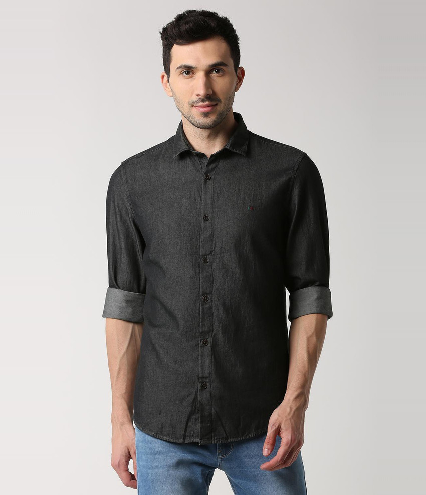 PETER ENGLAND Men Self Design Formal 