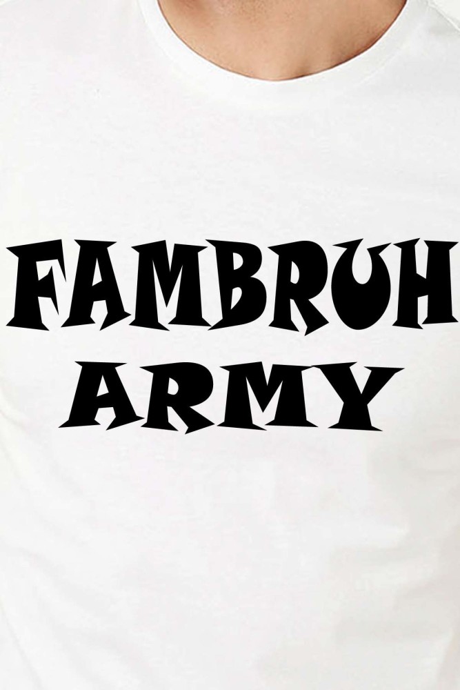 fambruh army t shirt