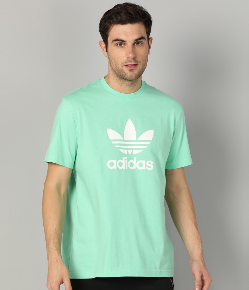 green adidas tee