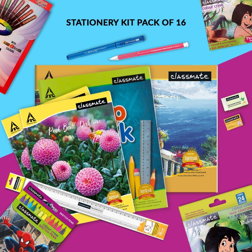 Classmate Stationery Kit Bag / #learnwithpriyanshi - YouTube