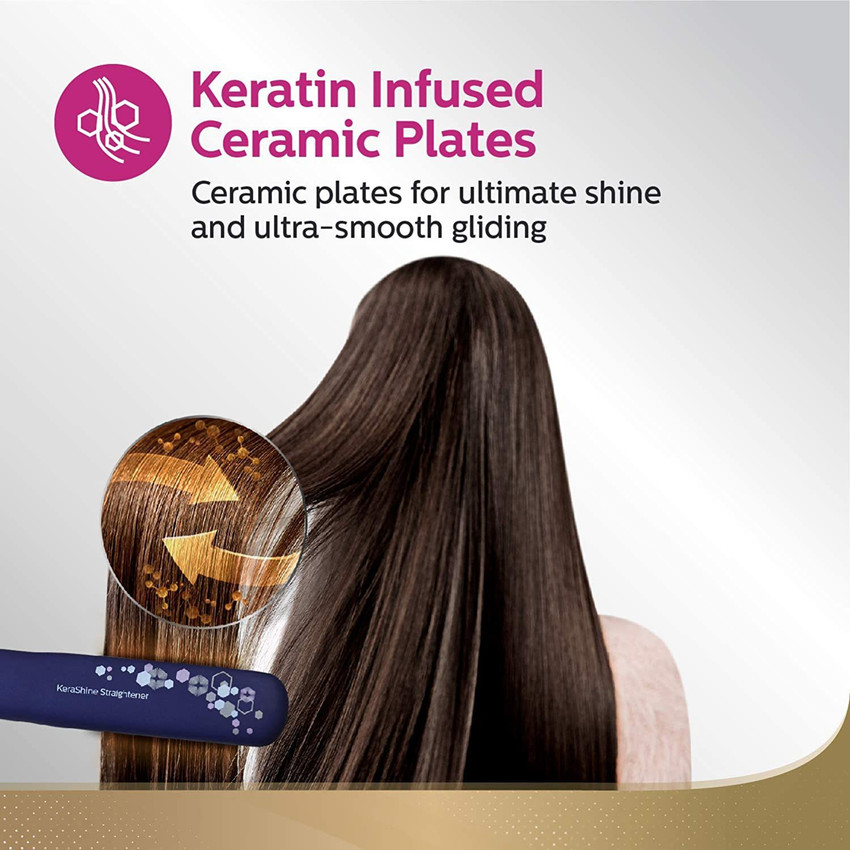 PHILIPS BHS386 BHS 386 KeraShine Protection Hair Straightener - PHILIPS : PHILIPS BHS386 BHS 386 KeraShine Protection Hair Straightener - PHILIPS :