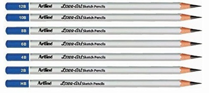 Buy Artline Sketch Pencil Jar Packing 8b online at low price in India   Cart91