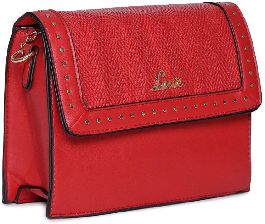 Buy LV Women Red Sling Bag Red Online @ Best Price in India