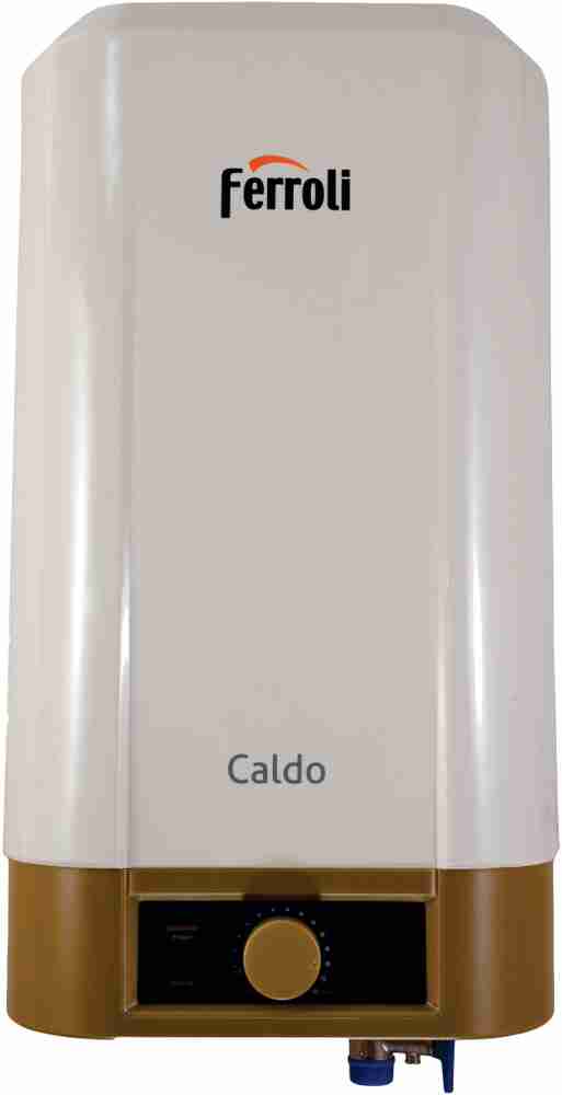 Ferroli 25 L Storage Water Geyser (Caldo.25V, Ivory) Price in India - Buy  Ferroli 25 L Storage Water Geyser (Caldo.25V, Ivory) online at Flipkart.com