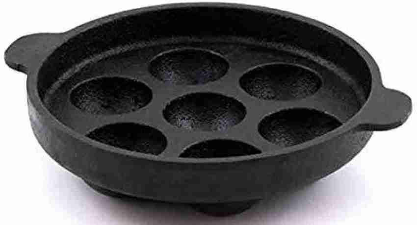 Cast Iron Panniyaram /Appam Pan- 9 cavity (11 inch / 28 cm