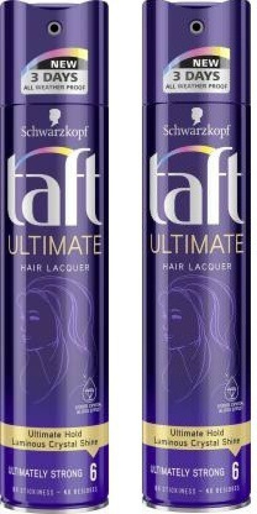 TAFT Ultimate Hair Spray 250 ml*2 Pcs Hair Spray - Price in India, Buy TAFT  Ultimate Hair Spray 250 ml*2 Pcs Hair Spray Online In India, Reviews,  Ratings & Features 