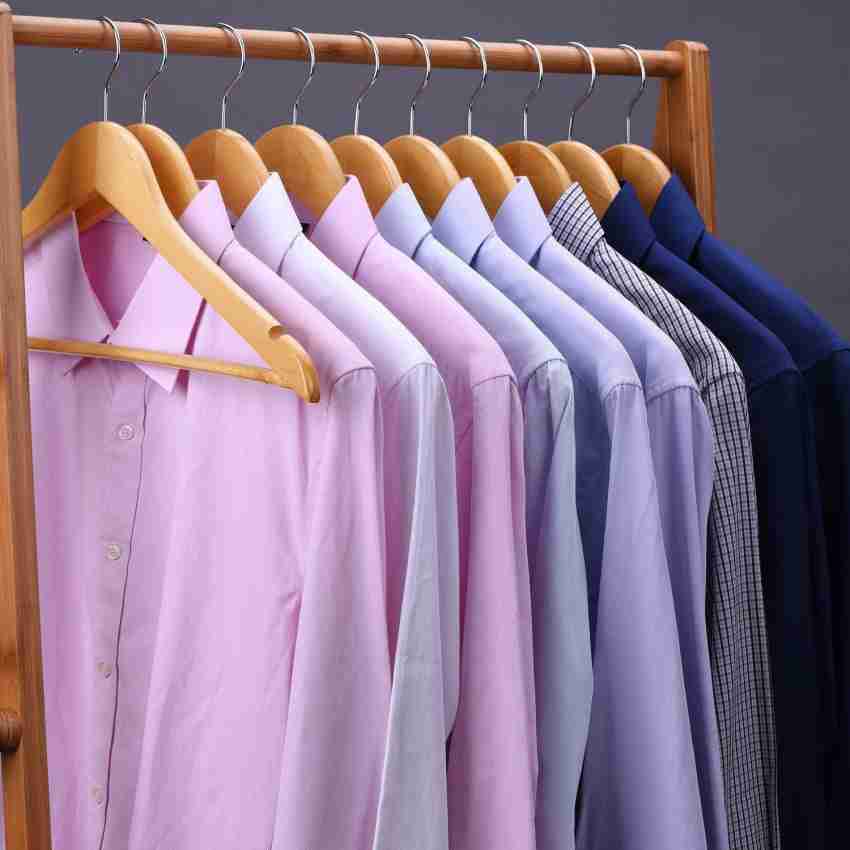 SHREE Wooden Shirt Pack of 20 Hangers For Shirt Price in India - Buy SHREE  Wooden Shirt Pack of 20 Hangers For Shirt online at