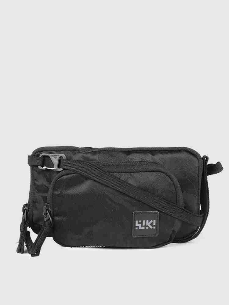 Wildcraft Black Sling Bag Wiki Stow it Black Price in India Flipkart