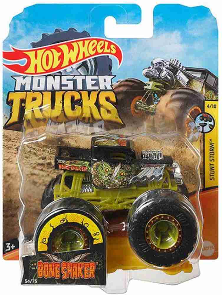 Hot Wheels Monster Trucks Bone Shaker in Black