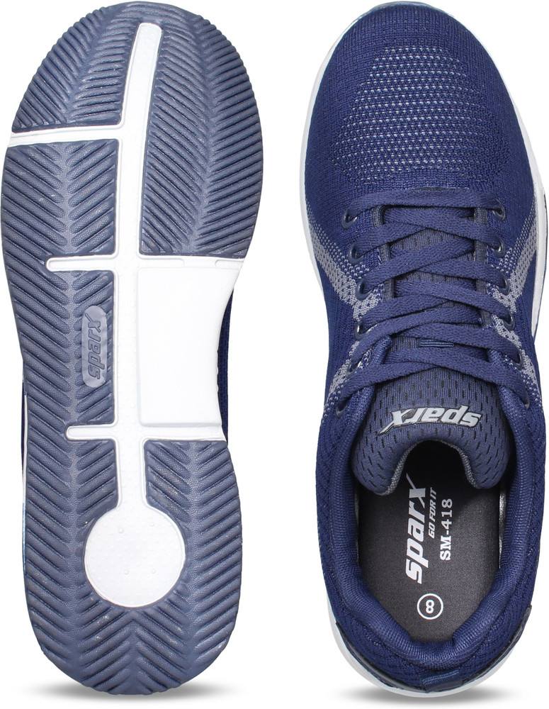 Buy Sparx Men SM-418 Blue Grey Walking 