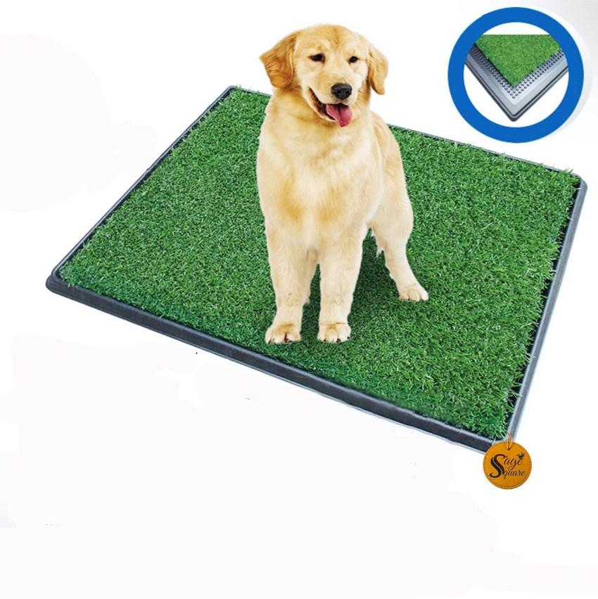 Pet Pal X 25in Reusable Plastic Artificial Grass Mat In