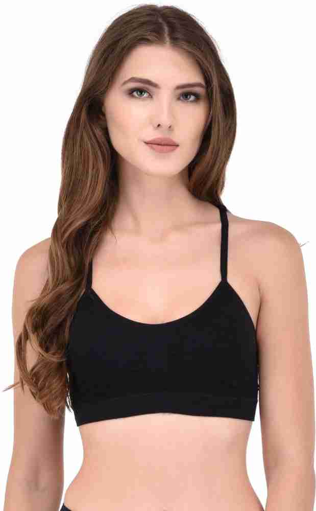 PLUMBURY PADDED SEAMLESS CAMI BRA BRALETTE Women Bralette Lightly