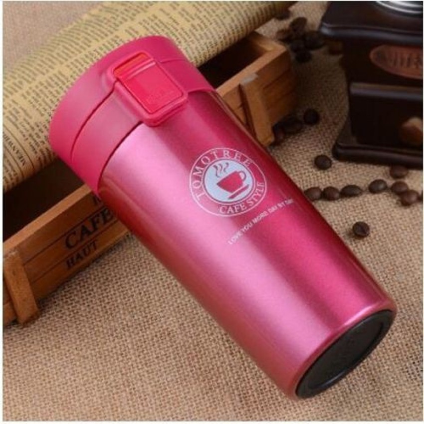 HomeFast Double Wall Stainless Steel Vacuum Insulated Travel Coffee  Stainless Steel Modern Tea Cup Thermos Flask Water Bottle with Leak Proof  Lid 500ml Stainless Steel Coffee Mug Price in India - Buy