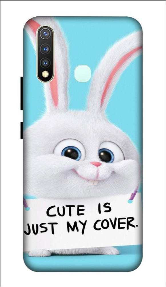 LUCKY Back Cover for VIVO U20 ( CUTE CARTOON, WALLPAPER) PRINTED BACK COVER - LUCKY : LUCKY Back Cover for VIVO U20 ( CUTE CARTOON, WALLPAPER) PRINTED BACK COVER - LUCKY :