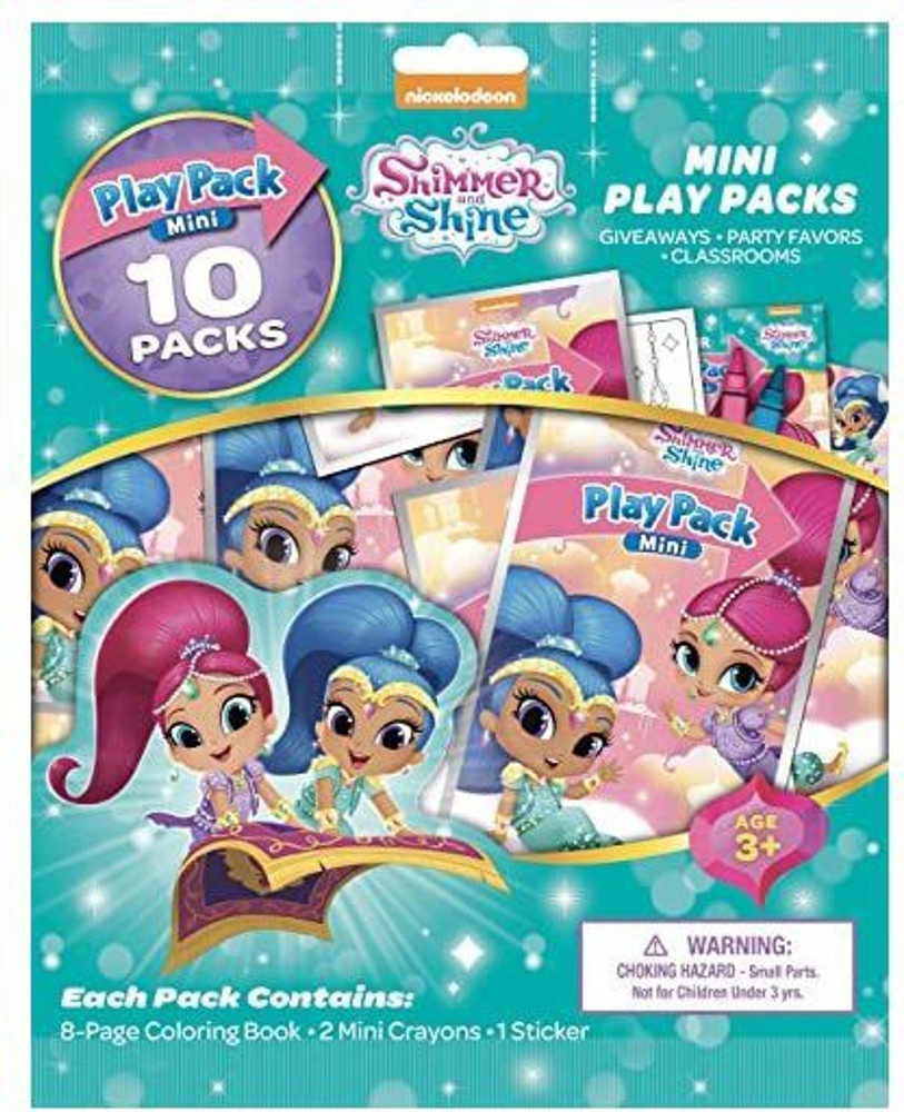 Bendon Shimmer & Shine Mini Play Pack - Shimmer & Shine Mini Play ...